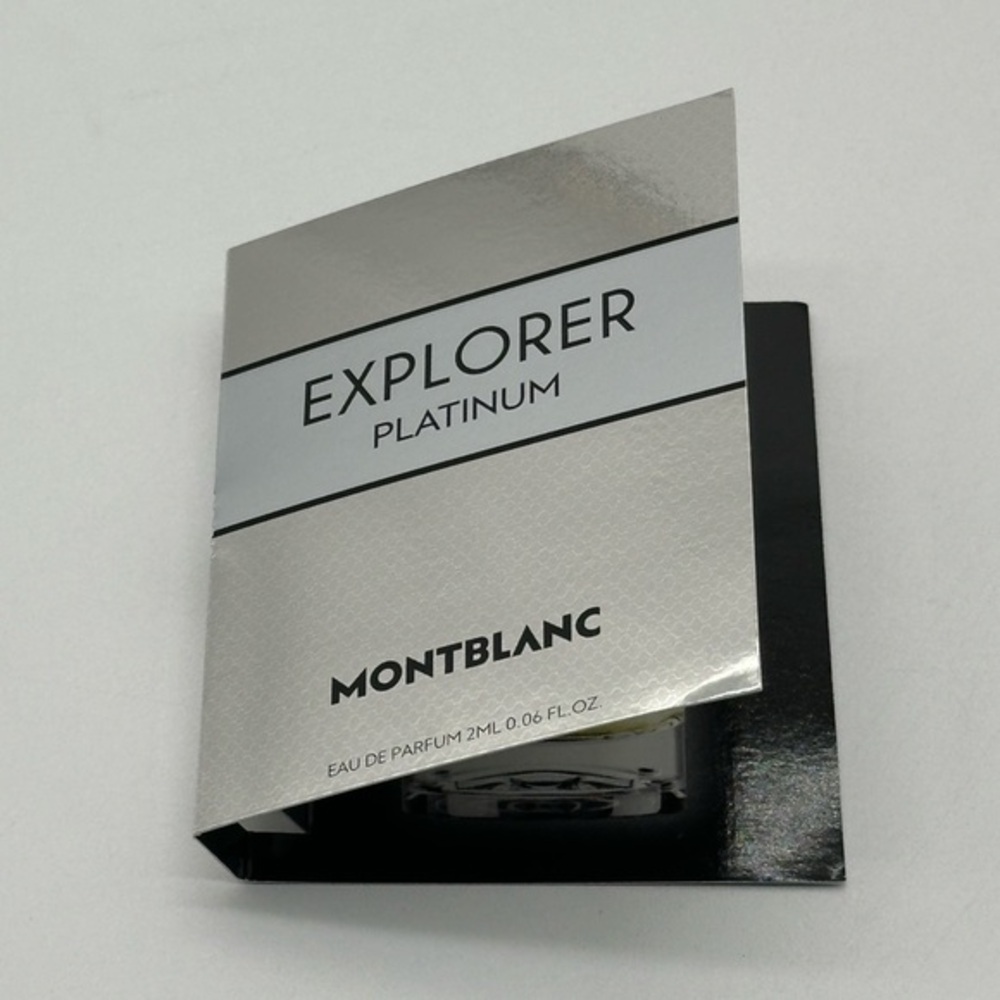 Montblanc Explorer Platinum‎ EAU DE PARFUM 2ml / 0.06fl oz New Sample Spray